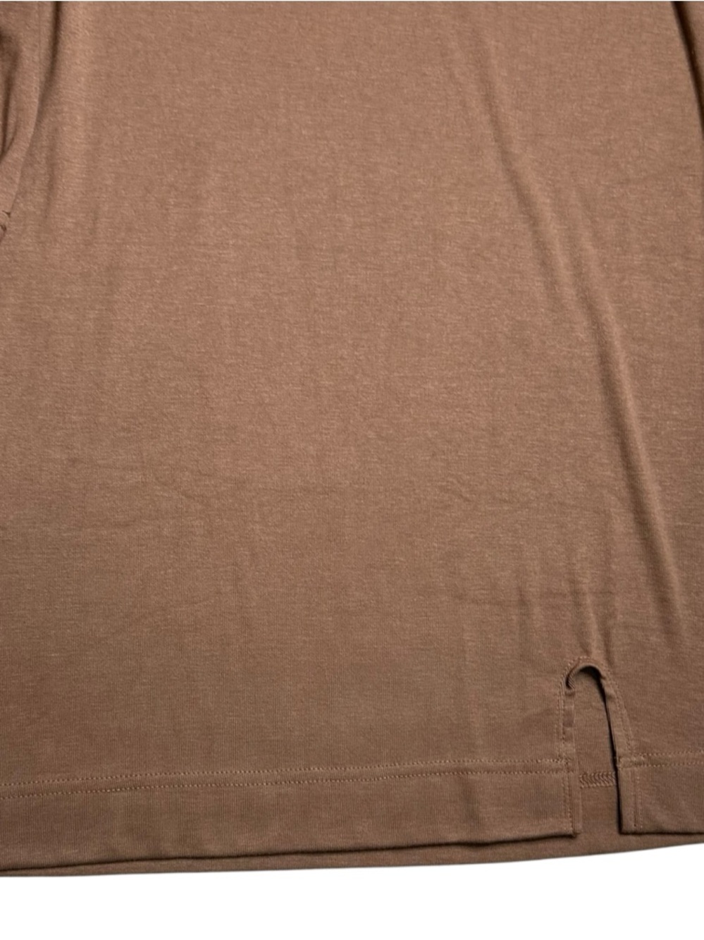 Free People Free-Est Good Feels Tee Mini Dress Brown NWT Small - Picture 7 of 14